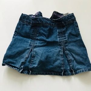 Jean skirt with Shorts under for girls